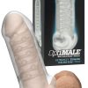 Doc Johnson Thick 6" Textured Penis Extension with Ball Strap