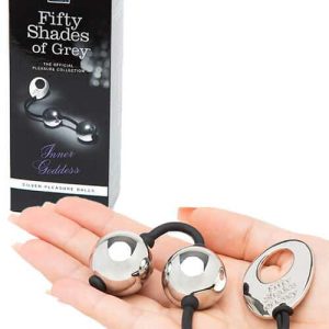 Fifty Shades Inner Goddess Pleasure Balls 221g Weighted 8.5" Kegel Exerciser