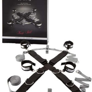 Fifty Shades Keep Still Over The Bed Cross Restraint Kit With Blindfold