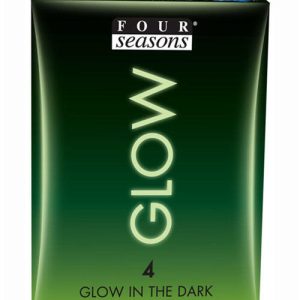 Four Seasons Glow-In-The-Dark Condoms (4 pack)