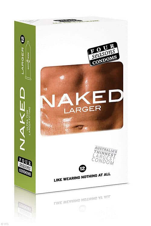 Four Seasons Large Naked Condoms (12 pack) Four Seasons Large Naked Condoms (12 pack)