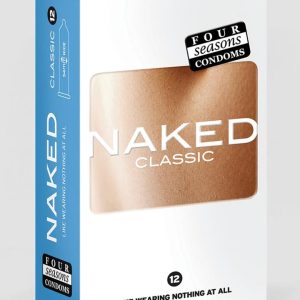 Four Seasons Naked Classic Latex Condoms 54mm (12 Pack)