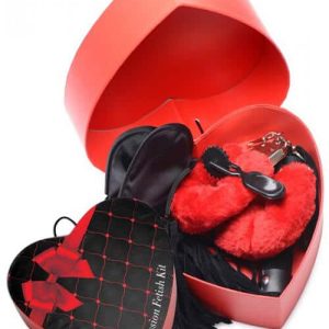 Frisky Passion 3 Piece Fetish Kit in Heart Shaped Gift Box