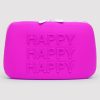 Happy Rabbit HAPPY Large Silicone Zip Storage Case - Purple