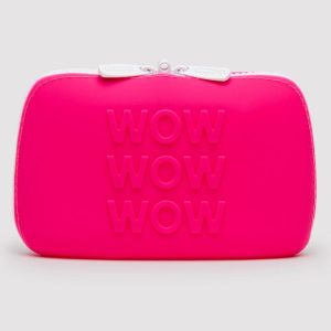 Happy Rabbit WOW Small Silicone Zip Storage Case - Pink