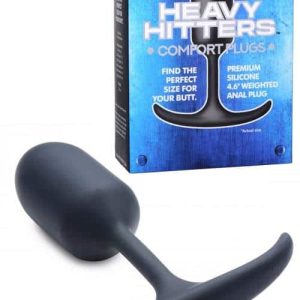 Heavy Hitters 4.6" Premium Silicone Weighted Butt Plug