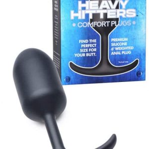 Heavy Hitters 6" Premium Silicone Weighted Butt Plug