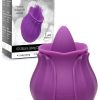Inmi Bloomgasm Wild Violet 3" Flickering Tongue Clitoral Vibrator