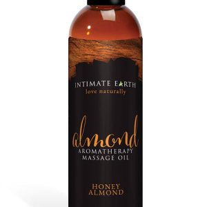 Intimate Earth Aromatherapy Massage Oil Honey Almond (120ml)
