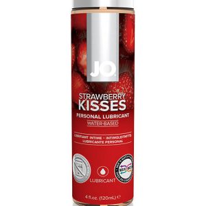 JO Strawberry Kiss H2o Flavoured Lubricant (120ml)