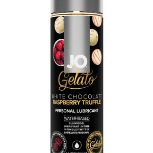 JO White Chocolate Raspberry Truffle Water Based Flavoured Lubricant | 120ml/4oz