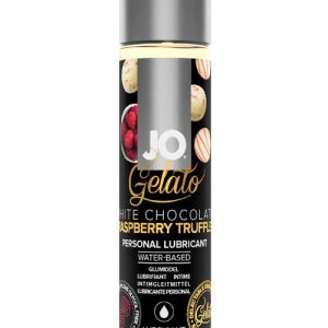 JO White Chocolate Raspberry Truffle Water based Flavoured Lubricant 1 Oz / 30 ml