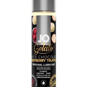 JO White Chocolate Raspberry Truffle Water based Flavoured Lubricant 1 Oz / 30 ml