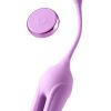 JimmyJane Form 2 Remote Controlled 6.7" Kegel Trainer and Clitoral Stimulator
