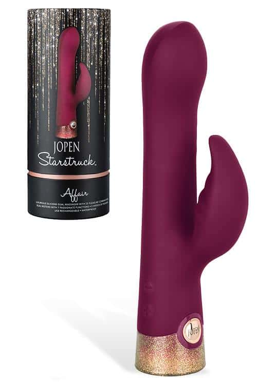 Jopen 8.5" Starstruck Affair Rabbit Vibrator Jopen 8.5" Starstruck Affair Rabbit Vibrator