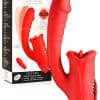 Lickgasm Deep Kiss 9.4" Kissing & Licking Silicone Rabbit Vibrator