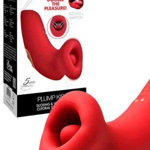 Lickgasm Plump Kiss 5.6" Sucking & Vibrating Clitoral Stimulator