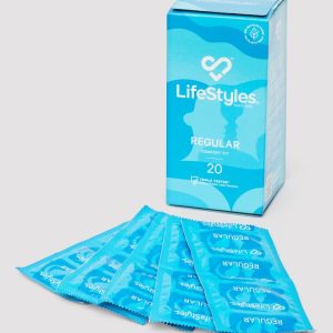 LifeStyles Regular Latex Condoms 54mm (20 Pack)