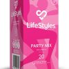 Lifestyles Party Mix: 20 Pack Assorted Latex Condoms Lifestyles Party Mix: 20 Pack Assorted Latex Condoms