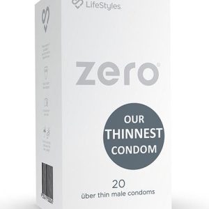 Lifestyles Zero 20 Pack Uber Thin Latex Condoms