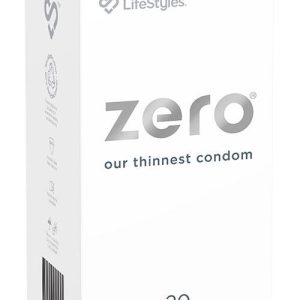 Lifestyles Zero 20 Pack Uber Thin Latex Condoms