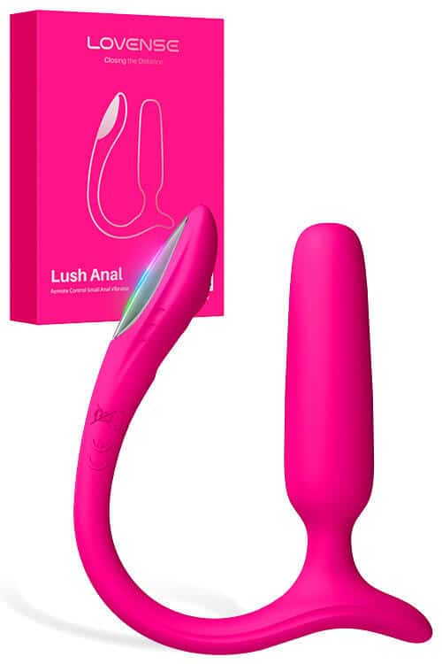 Lovense Lush Anal 3.9" App Controlled Vibrating Butt Plug Lovense Lush Anal 3.9" App Controlled Vibrating Butt Plug