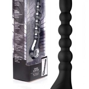 Master Series 11" Vibrating Flexible Silicone Anal Beads