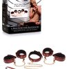 Master Series 6 Piece Classic Burgundy Bondage Set Master Series 6 Piece Classic Burgundy Bondage Set