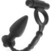 Master Series Cock Ring & 5" Anal Plug Vibe