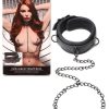 Master Series Collared Temptress Nipple Clamps Collar