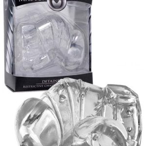 Master Series Detained 4" Soft Chastity Cage with Nubs
