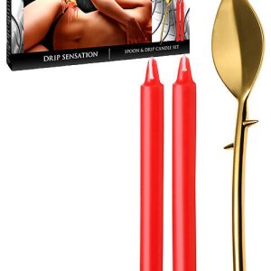 Master Series Drip Sensation Spoon & Candle Wax Play Set
