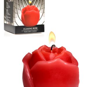 Master Series Flaming Rose 2.2" BDSM Drip Candle