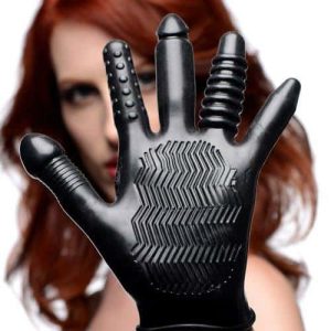 Master Series Pleasure Poker Textured Glove