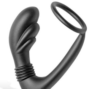 Master Series Prostate Massager with Cock Ring