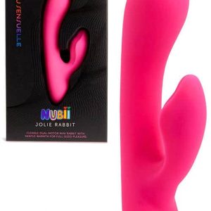 NU Sensuelle Jolie Nubii 5.9" Mini Heated Rabbit Vibrator