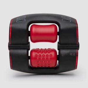 Orctan Rechargeable Silicone Roller Male Masturbator - Black