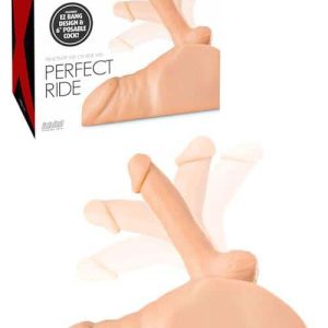 PDX Plus Perfect Ride Realistic Adjustable 6" Dildo & Masturbator