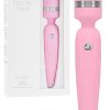 Pillow Talk Cheeky 8.1" Vibrating Wand Massager with Swarovski Crystal Accent