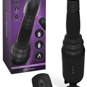 Pipedream 12" Warming & Vibrating Silicone Anal Thruster with Remote