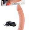 Pipedream 9" Vibrating Realistic Hollow Strap On