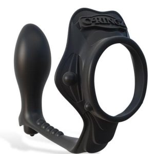 Pipedream Cock Ring & Vibrating Anal Plug
