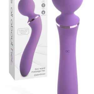Pipedream Dual Ended 7.7" Silicone Wand Vibrator