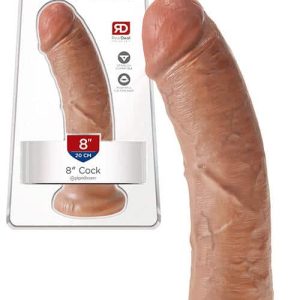 Pipedream King Cock 8" Realistic Dildo with Suction Cup Base