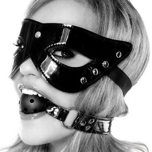 Pipedream Masquerade Mask & Ball Gag Set (2 Pce)