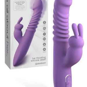 Pipedream Thrusting 9.5" Rabbit Vibrator With Heat Function