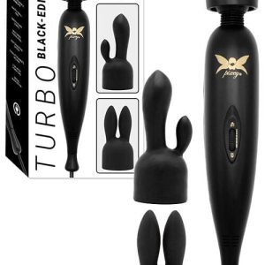Pixey Turbo Extremely Powerful Wand Massager with Two Attachments
