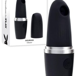 Playboy Excursion 5.6" Clitoral Suction Lipstick Vibrator