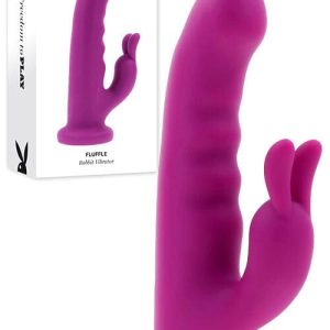 Playboy Fluffle 7.8" Twirling Rabbit Vibrator