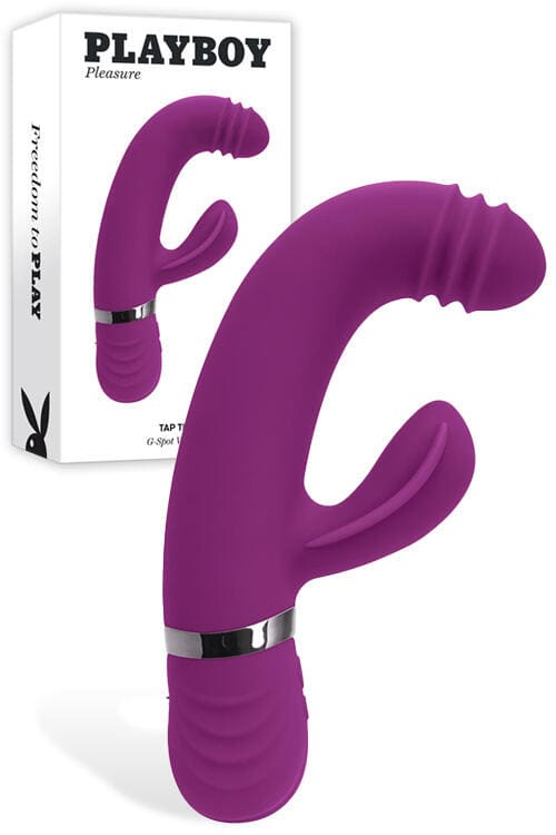 Playboy Tap That 6.5" Tapping Rabbit Vibrator Playboy Tap That 6.5" Tapping Rabbit Vibrator